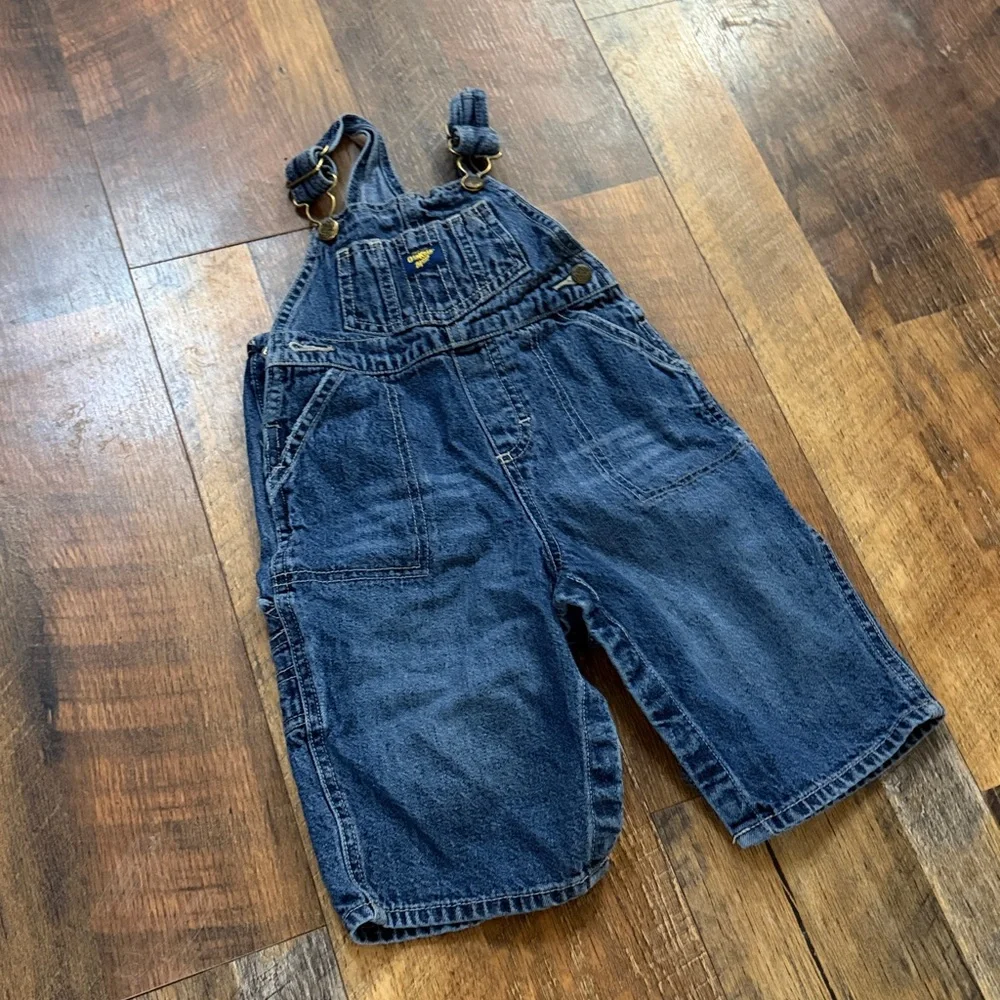Vintage OshKosh B'gosh Classic Blue Denim Overalls